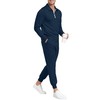 MoFiz Men's Track Suit Set 1/4 Zip Long Sleeve Jogging