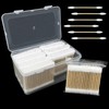 800 Pcs Pointed Cotton Swabs, Double Precision Tips Cotton Swabs