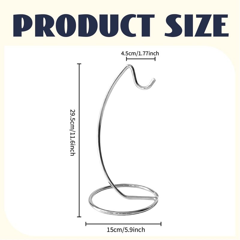 MEETOZ Banana Holder Stand, Modern Banana Hanger Hook, Banana Rack