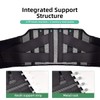 UltraThin Breathable AllDay Comfortable Adjustable Back Belt Medium Posture Men