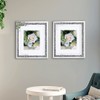 Crushed Diamond Wedding Mirror Photo Frame, Crystal Silver Glass Picture