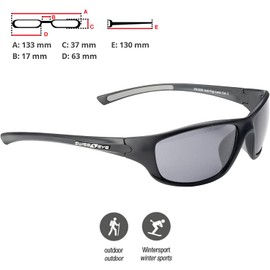 Swiss Eye Cobra Sports Glass - Black