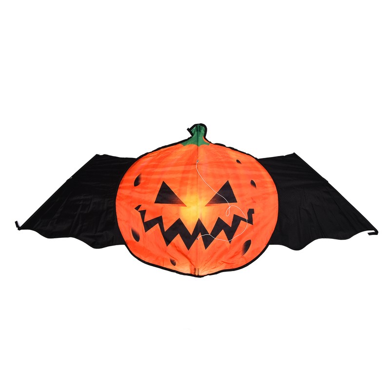 Children Cartoon Devil Pumpkin Kite Super Size 210T Polyester Kite