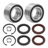 Front Wheel Bearings & Seals Circlip Dust Seal Replacement for