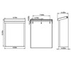 Architectural Mailboxes Designer™ Locking, Vertical Wall-Mounted Mailbox for Outside, Modern