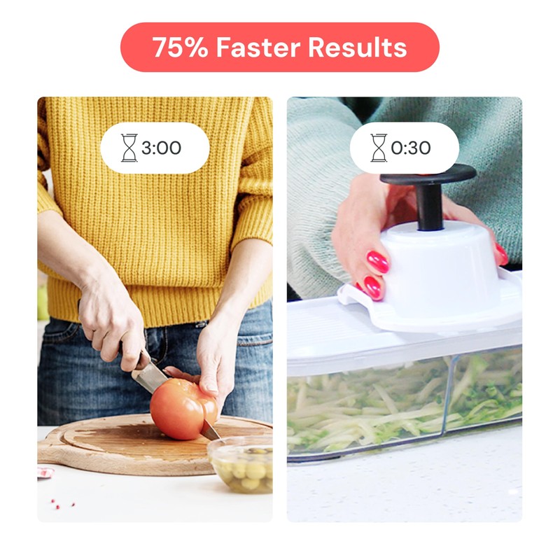 Fullstar Mandoline Slicer for Kitchen - Vegetable Chopper, Onion Potato
