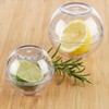 Relaxdays Onion Container, Set of 2, Food Storage Balls Garlic