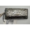 Brahmin ELORA Eyeglass Case Platinum Over The Snake Genuine Leather