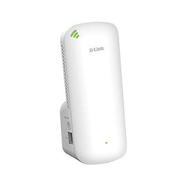 D-Link WiFi 6 Range Extender AX1800 Mesh Repeater and Signal Booster, Wall Plug in, Easy Setup, Smart Home, Roaming, Ethernet Port (DAP-X1870)