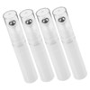 WOONEKY 4pcs Roll Essential Oil Bottles Portable Globe Ball Containers