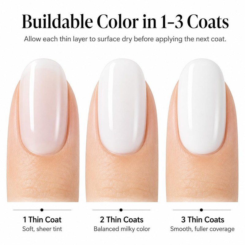 White Nail Polish Pen for Women, Water-Based Quick Dry Precision