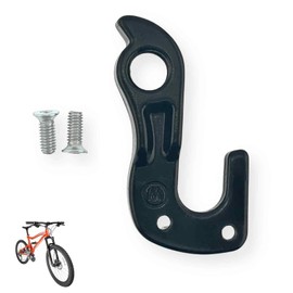 Derailleur Hanger Rear Hook for Cube Aim Bicycle - Rear Derailleur Hook for Cube Derailleur Hanger for Aim SL, Robust Replacement Aluminium Alloy Derailleur Hanger with 2 Screws, Compatible with