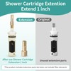 96945 Shower Extension Kit Replacement Compatible With Moen Posi-Temp Valve