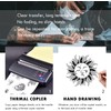 50 Sheets Tattoo Transfer Paper Tattoo Stencils Tracing Paper A4