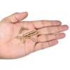 sourcing map 12Pcs Invisible Brass Barrel Hinge, 30x4mm Concealed Hinges,