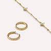 Ana Luisa Huggie Hoop Earrings for Women Trendy - 14K
