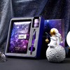 CAGIE Starry Constellation Lock Diary Set Gift Box with Pen