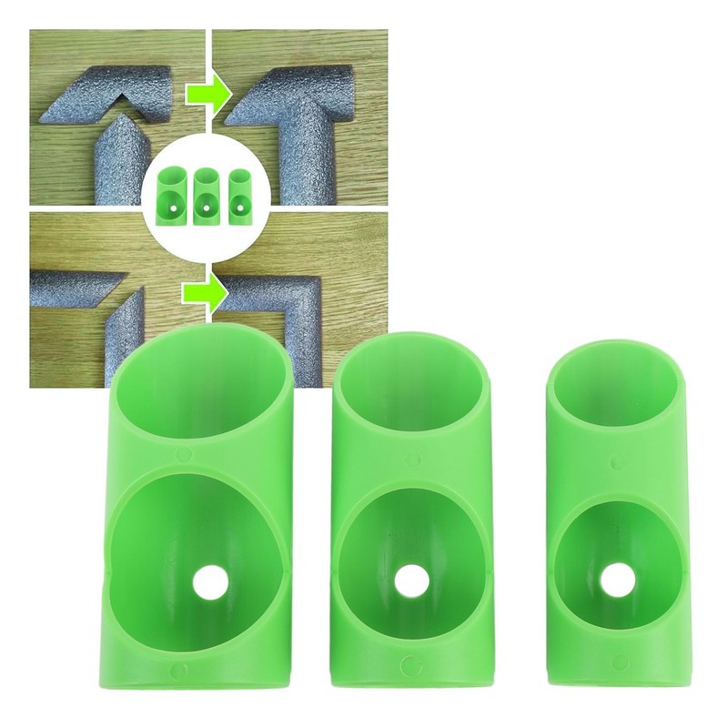 3PCS Foam Pipe Cutter Tool, Pipe Insulation Cutting Guide, Foam