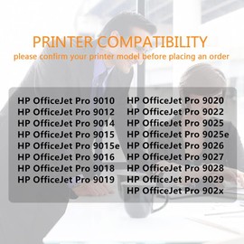 Run Star Remanufactured 3-Pack 962XL 962 Ink Cartridge Replacement for HP 962XL 962 use for HP Officejet Pro 9010 9012 9015 9015e 9018 9020 9025 9025e 9026 9027 9028 Printer (Cyan Yellow Magenta)