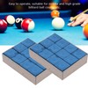 QANYEGN 24pcs NoSlip Cues Tip Chalk, Pool Chalk Cubes, Cues