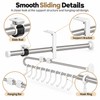 Pull-Out Trouser Rack for Closet Storage – Telescopic Stainless Steel