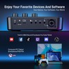 MAONO Audio Mixer for Gaming: Audio Interface with Pro-preamp RGB