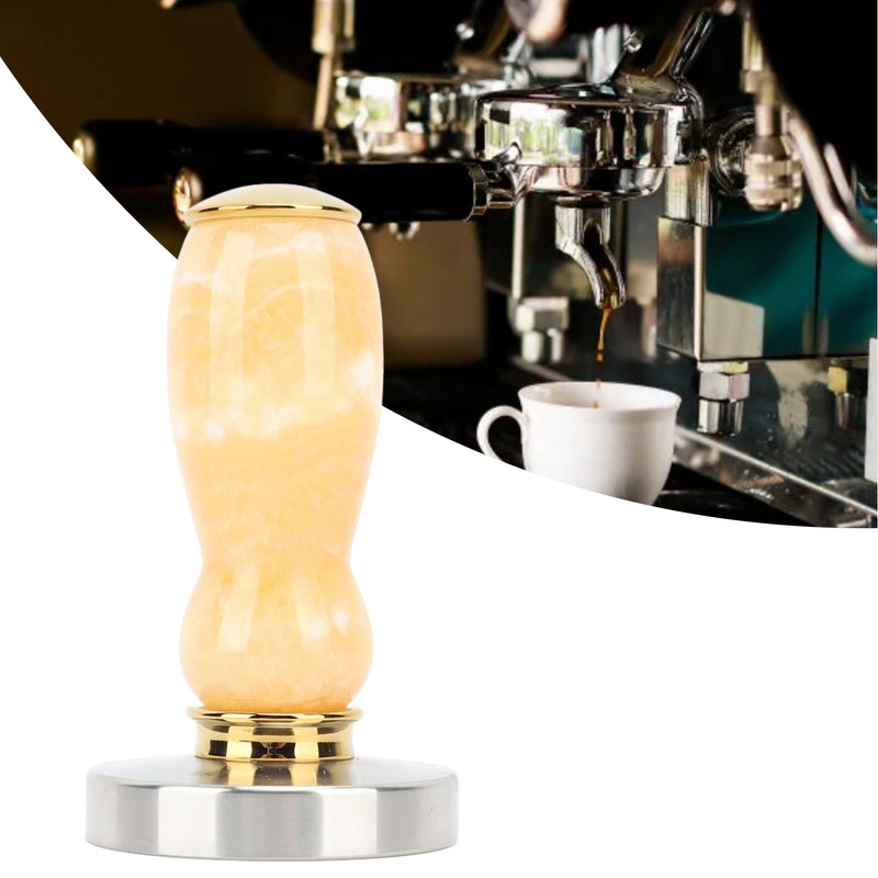 58mm Coffee Tamper Stainless Steel Ergonomic Coffee Pressing Tamper for