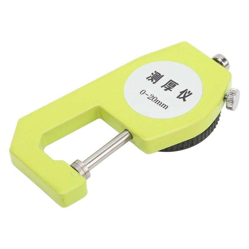 Thickness Gauge 0.1mm High Accuracy 0 to 20mm Range Round