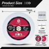FOCSTOL Diamond Glass Cutting Disc - 3pcs 3''(75mm) Diamond Saw