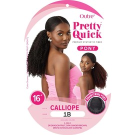 Outre Pretty Quick - Drawstring Pony - Calliope (DR DRAGON FRUIT)
