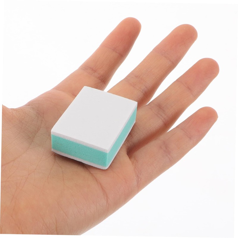WOONEKY 50pcs Nail Buffer Block Fine Grit Mini Nail Buffer