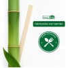 Agitador De Madera 14 Cms. 1000 Pz. Marrón Claro