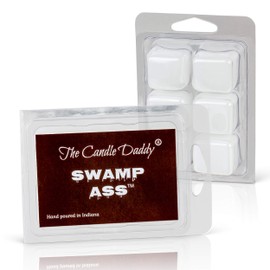 Swamp Ass- Horrible Smelling Nasty Scented Melt- Maximum Scent Wax Cubes/Melts- 1 Pack -2 Ounces- 6 Cubes