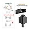 H Type Track Lighting Head to E26 Track Light Heads