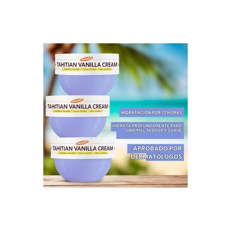 Palmer's Cocoa Butter Formula Tahitian Vanilla Body Cream, Crema Humectante