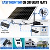 ECO-WORTHY 25 Watts 12V Off Grid Solar Battery Charger Kit: