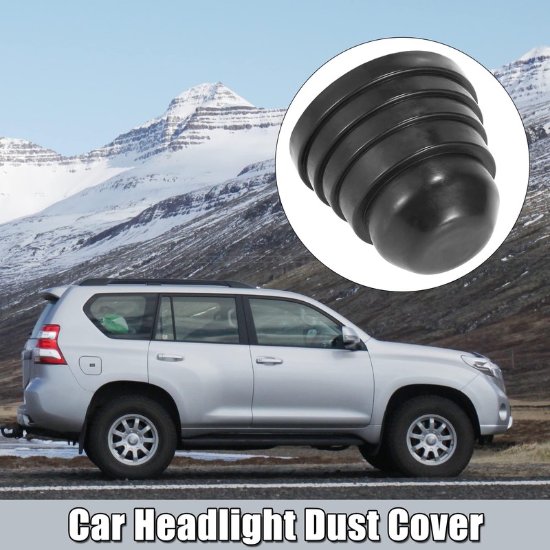MACHSWON LED Headlight Dust Cover Rubber Seal Cap LED Xenon