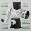 Nutrichef 3 in 1 Cheese Grater & Shredder | Strong