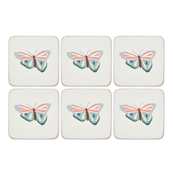 Papillon Coasters Set of 6
