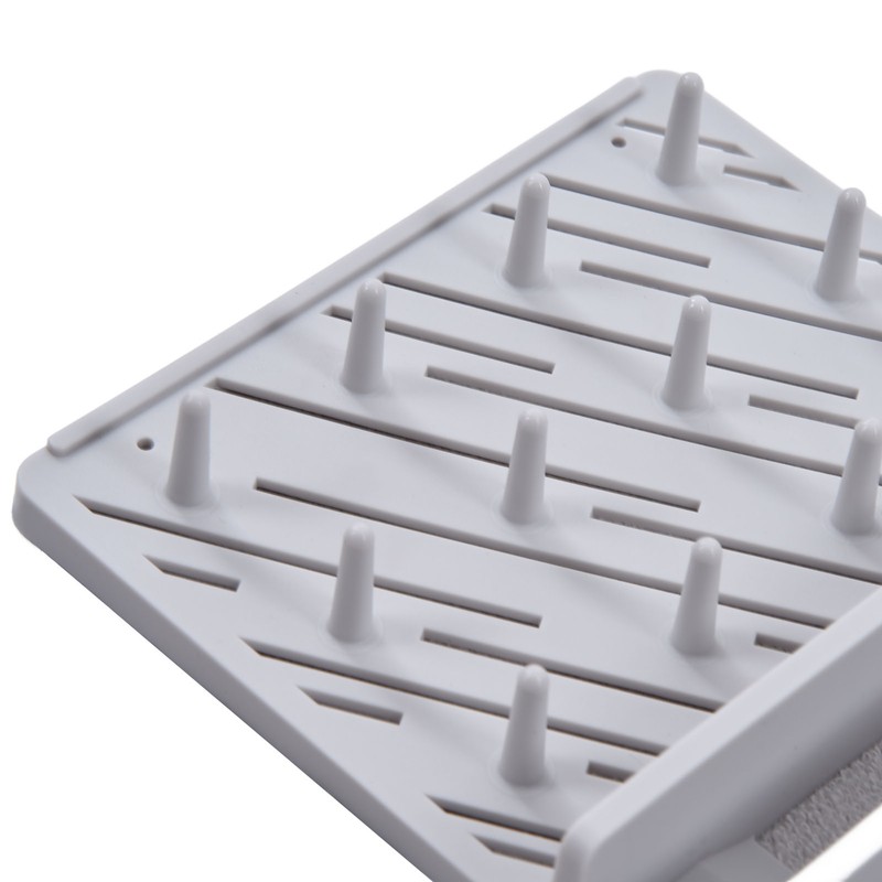 Dish Drying Mat with Rack Water Absorption Folding Design Dish