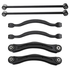 TRQ Rear Control Arm Set Compatible with 11-22 Dodge 11-21 Jeep
