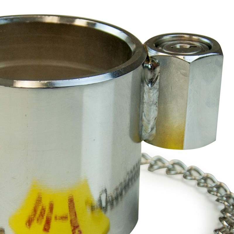 VULCAN King Pin Trailer Hitch Lock - Heavy Duty Chromed