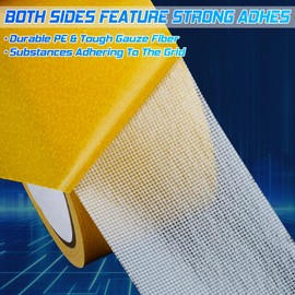 Seocam Double Sided Fabric Tape, Strong Double Sided Tape Heavy Duty for Clothes, Carpets, Crafts, Two Sided Tape Heavy Duty for Repair, Bonding, Packaging, Skin-Safe Fashion Tape, 2in x 33ft