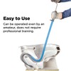 Supply Giant SU3247 3 Ft Toilet Auger Snake for Unclogging