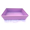 Instrument tray – 19cm x 14cm x 5.5cm. polypropylene (Purple)