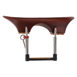 GEWA Flesch 4/4 Violin Chinrest Large Plate Plum Made in Germany