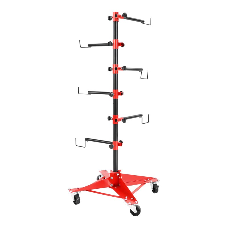 JAYGOVAN Auto Panel Tree Paint Rack Stand Holder with 6