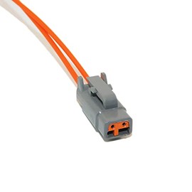 1x 2 Pin 2-way Female Connector DTM Deutsch DTM06-2S