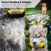 King Kanine Deshedding Dog Brush - Self Cleaning Deshedding Brush