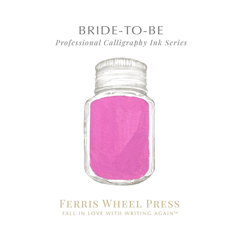 Ferris Wheel Press Inchiostro per Calligrafia | Rosa - Flamingo